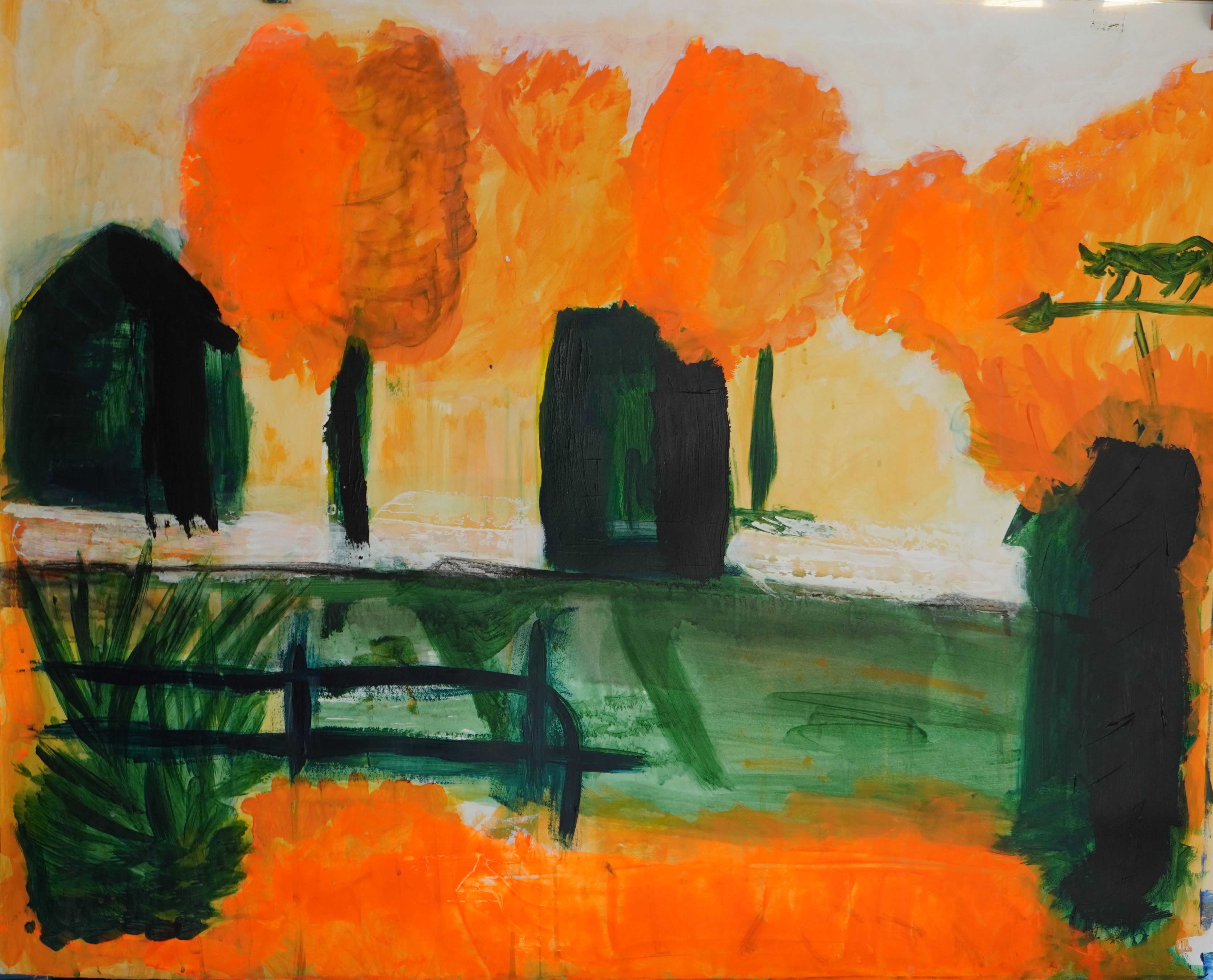  abstrafigue 2025trem 3 30X90 cm